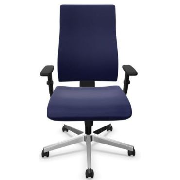 Nowy Styl - Toimistotuoli Intrata II - Sininen Kangas - Ergonominen Säädettävä 8h Istuma-aika