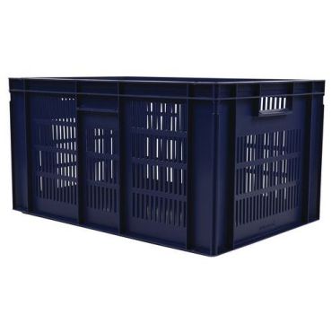 Manutan expert - Laatikko manutan perfo 60 l rei'itetyt seinät/tiivis pohja