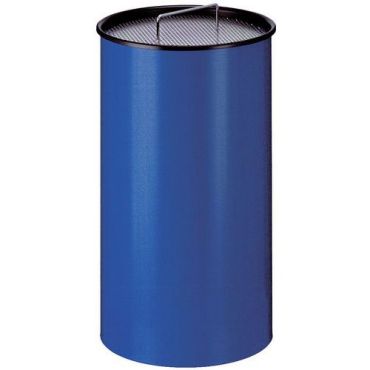 Vepabins - Tuhkakuppi hiekkasäiliöllä 50 L sininen - teräs - 59.4 cm korkea