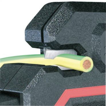 Knipex - Kuoritustyökalu pyöreille kaapeleille ø8 - 28mm terällä - 130mm