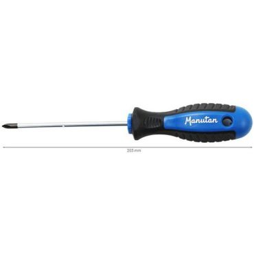 Manutan Expert - Ruuvimeisseli Phillips PH1 - Terä 100mm - Ergonominen ja kestävä