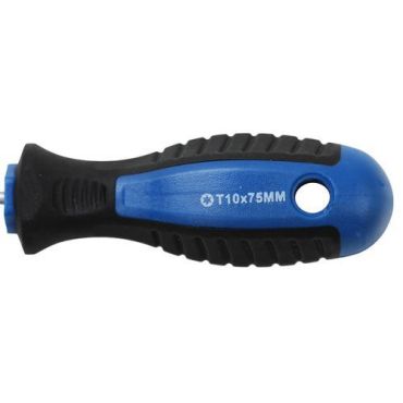 Manutan Expert - T10 Torx-ruuvimeisseli - 75 mm terä - 148 mm kokonaispituus - Kestävä teräs