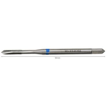 Manutan Expert - HSS-konekierretappi M3 x 0,5 mm - Teräs - Poraamiseen - 56 mm pituus