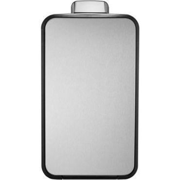EKO - Roskakori polkimella Ecoslim 45 L - Matta/ruostumaton teräs - Jätteidenkäsittely
