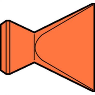 Loc-line - Litteä suutin 25 x 0,8 mm