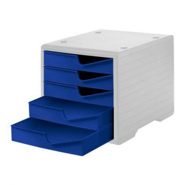 Styro - Asiakirjalaatikosto styrobox sininen