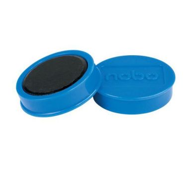 Nobo - Valkotaulumagneetti 38 mm sininen 1,5 kg 10 kpl