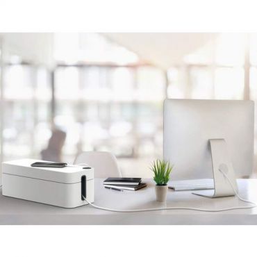 Durable - Kaapelirasia cavoline box l harmaa