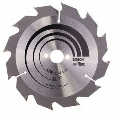 Bosch - Pyörösahanterä wood optiline 160 16x1,8