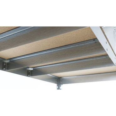 Manutan Expert - Rapid 1 varastohylly - 1980x1830x455 mm 6 sinkittyä hyllytasoa 250 kg/hyllytaso helppo asennus