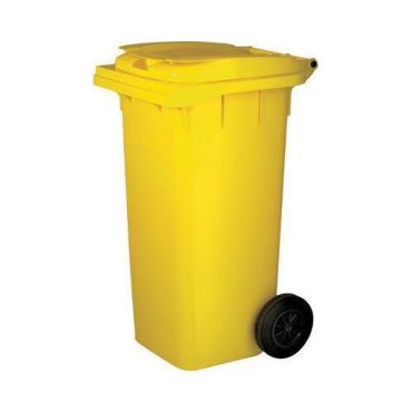 Vepabins - Jäteastia 120 l keltainen