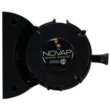 Novap - Magneettinen seinäkiinnike - Punainen nauha 3 m - Varastokäyttöön