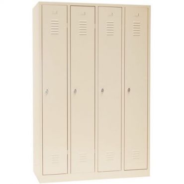 Manutan expert - Vaatekaappi manutan 300 4 kaappia beige