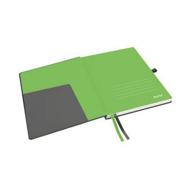 Leitz - Muistikirja complete b5 viivoitettu 96 g/80 lehteä musta