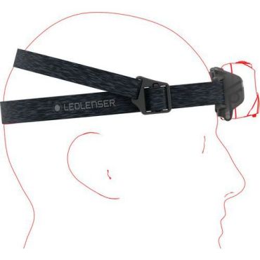 Ledlenser - Ajovalaisin tarkennuksella hf6r core musta