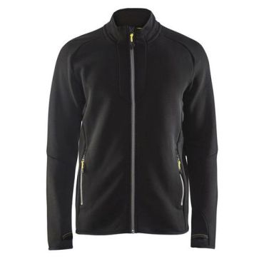 Blaklader - Fleecepusero Evolution - Musta XL - Unisex - 240 g/m² polyesteri