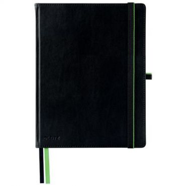 Leitz - Muistikirja complete b5 viivoitettu 96 g/80 lehteä musta