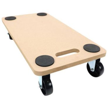 Manutan Expert - Puinen dolly 200 kg - 590x300 mm - Kestävä kuljetusratkaisu