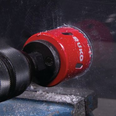 Manutan expert - Kahdesta metallista valmistettu reikäsahasarja 10 kpl halkaisija 19−64 mm − manutan