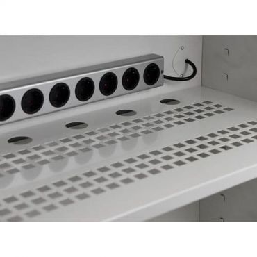 Jiwa - Rei'itetty hylly perf620 palosuojattu kaappi syvyys 620 mm