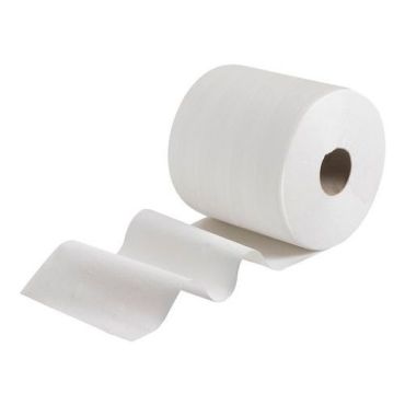 Wypall - Paperipyyhkeet rulla X80 PowerClean - Valkoinen - 475 arkkia - Teollisuuskäyttöön