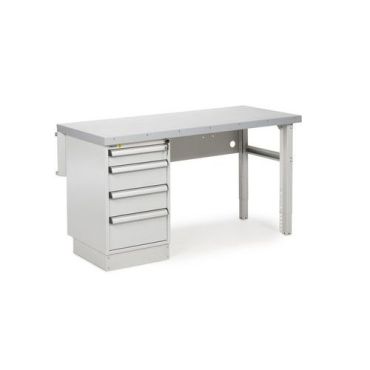 Treston - Työpöytä HEVI B630 laatikostolla - 1500x630mm 5 laatikkoa 550kg kuormitus