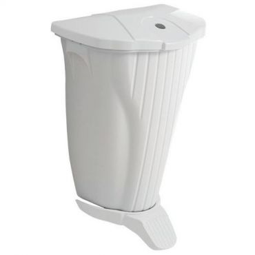Tts - Seinään kiinnitettävä wall-up-poljinroska-astia 50 l