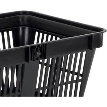 Nordiska plast - Ostoskorit basic 20 l musta 25 kpl