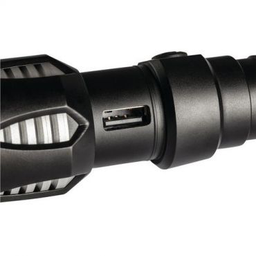 Leclanche-zunto - 520 lm:n taktinen taskulamppu + usb-hätälaturi