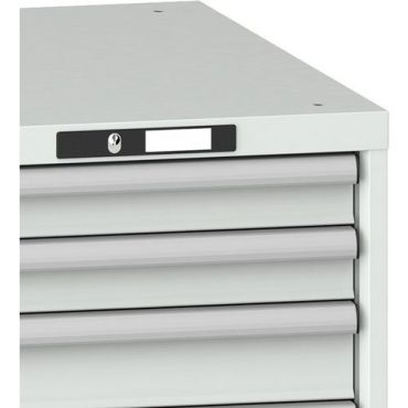 Lista - Työkalukaappi 7 laatikkoa - 564x725x850 mm - 75 kg/hyllytaso - Teräs - Sylinterilukko