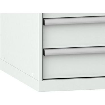 Lista - Työkalukaappi 7 laatikkoa - 564x725x850 mm - 75 kg/hyllytaso - Teräs - Sylinterilukko