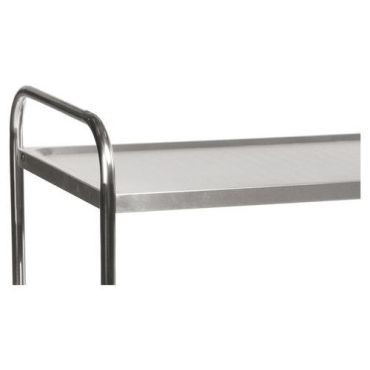 Kongamek - Rullapöytä 3 hyllyä - Ruostumaton teräs - 825 x 500 mm - 100 kg kantavuus