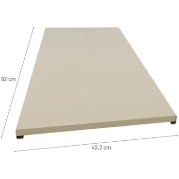 Manutan Expert - Hyllytaso kaappiin Monobloc - Beige 92x42.2 cm 60 kg teräs 10v takuu