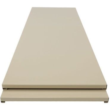 Manutan Expert - Hyllytaso kaappiin Monobloc - Beige 92x42.2 cm 60 kg teräs 10v takuu