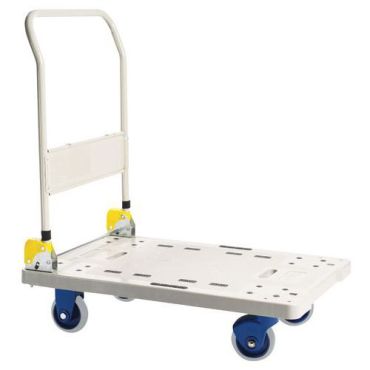 Prestar - Muovinen lavavaunu 300 kg kahvalla - 1220x600x900 mm - Kestävä ja helppokäyttöinen