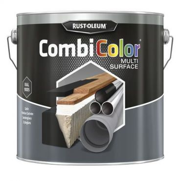 Rust-oleum - Monipuolinen maalipurkki 2,5 litraa mustaa satiinia