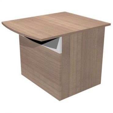 Artarredi - Musa-vastaanottotiski matala l 72 cm pähkinäpuu