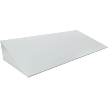 Manutan Expert - Kalteva katto pukukaappiin - 800 mm harmaa teräs 10v takuu