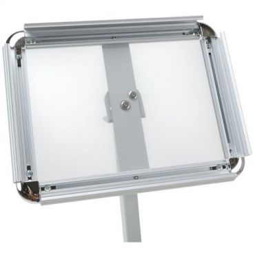 Manutan expert - Kaareva ja käännettävä esittely-yksikkö a4