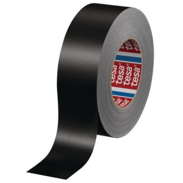 Tesa - Kangasteippi 4688 - Musta 50mm x 50m - Vahva ja kestävä