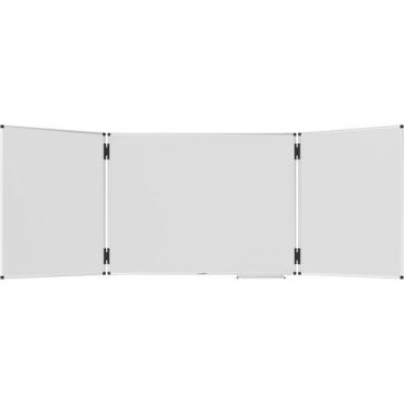Legamaster - UNITE PLUS kokousyksikkö 90x120 cm - Taitettava valkotaulu emaloitu pinta magneettinen seinään kiinnitettävä