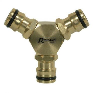 Ribimex - Kolminkertainen messinkiläpivienti alustalla