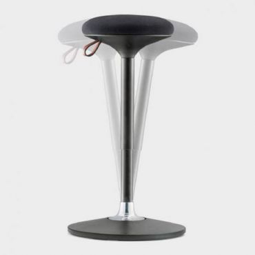 Global professional seating - Tasapainotuoli pivo cura harmaa-vihreä