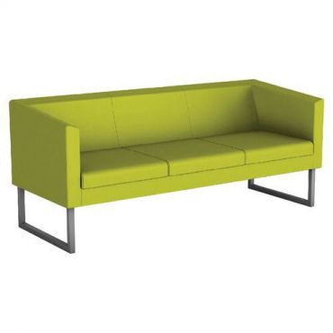 Sokoa - Sohva 3-istuttava punto pvc kangas anis
