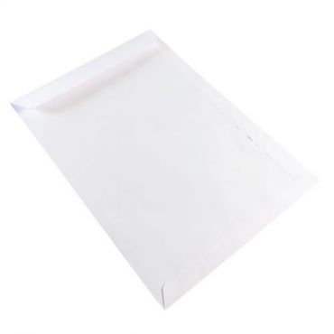 Oxford - Kirjekuori hb 229x324 90g itseliimautuva valkoinen
