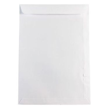 Oxford - Kirjekuori C4 229x324mm 90g itseliimautuva valkoinen - 250 kpl - Kierrätettävä ja ekologinen