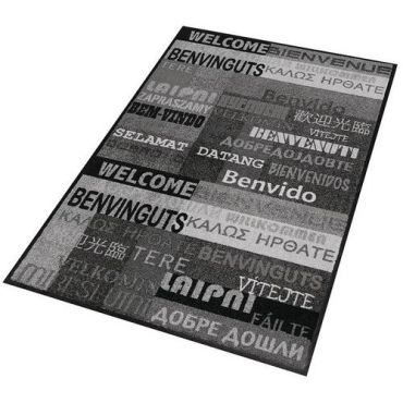 Notrax - Kynnysmatto NewWelcome 60x90 cm - Polyamidi - Harmaa - Keskipainoinen käyttö