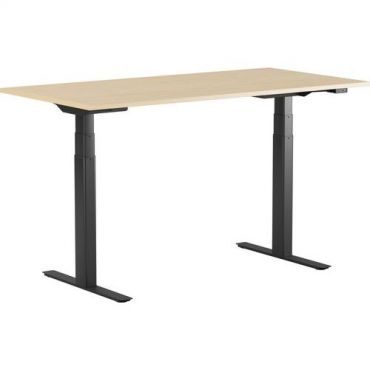 Lotuss - Sähköpöytä madrid premium 1600x800 musta/pyökki