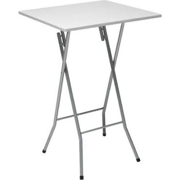 Fixbordet - Taitettava seisomapöytä fyrkant valkoinen