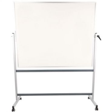 Manutan expert - Käännettävä valkotaulu 100x150 cm harmaa kehys